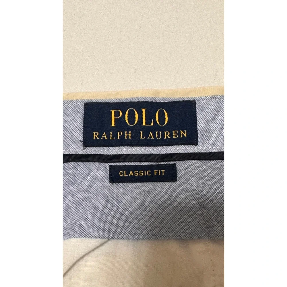 Polo Ralph Lauren Classic Fit Chino Shorts Mens 40 Tan Khaki Cotton 9